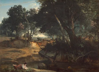 Wald von Fontainebleau, 1834
